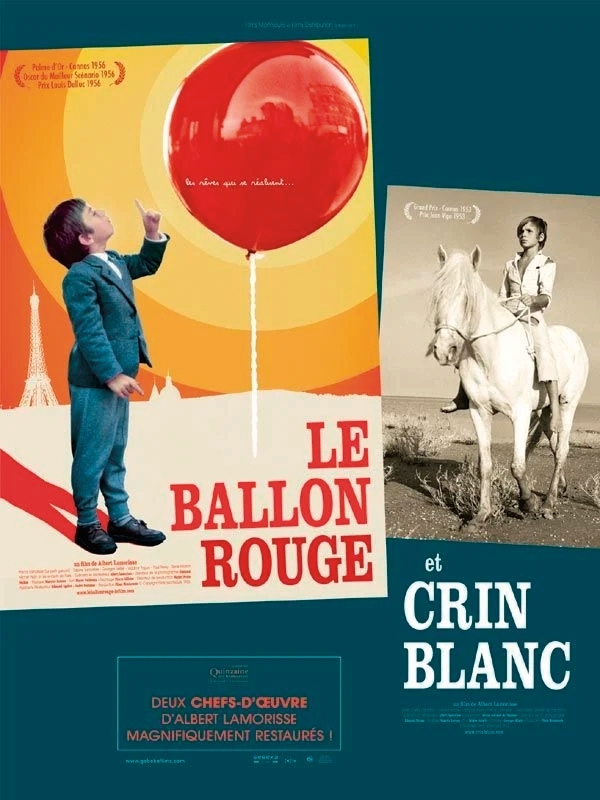 Le ballon rouge + Crin-Blanc - Petits Modernes Le ballon rouge + Crin-Blanc - P